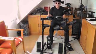 Demo Yamaha DTX430K Electronic Drum Set [upl. by Cormack]