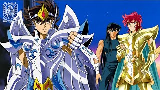 LOS CABALLEROS DEL ZODIACO LA PELÍCULA ¡APARECEN LOS 12 KAMUIS ORIGINALES Saint Seiya en Español [upl. by Sapphera430]