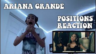 ARIANA GRANDE  POSITIONS REACTION [upl. by Teragram]