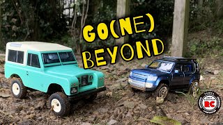 E324 Let’s Trail It Carisma V2 Land Rover Series IIA vs SG Pinecone LR Defender A Quick Try Out [upl. by Ayisan818]