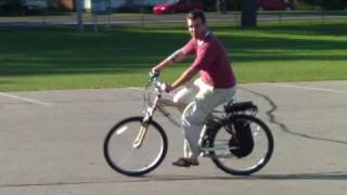 Electric Bike ebike kit using Crystalyte hub motor [upl. by Avla]