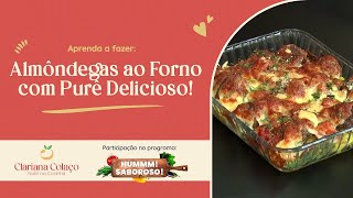 Almôndegas ao Forno com Purê de Vegetais Refeição Completa e Saborosa [upl. by Synned]