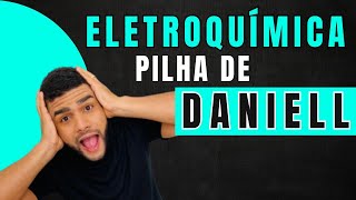 Eletroquímica pilha de Daniell [upl. by Dnilasor]