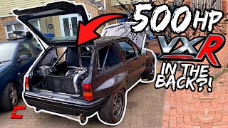 500HP RWD Vauxhall Nova VXR REAR ENGINED [upl. by Yssep]