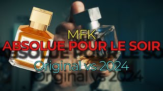 Absolue Pour Le Soir 2024 vs Original  Maison Francis Kurkdjian [upl. by Leuqar295]