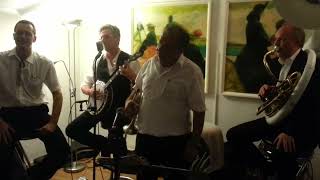 Franz Wosnitza und seine UnnerhausJazzband am 26112014 im Restaurant Rosenhof in Landstuhl [upl. by Norod]