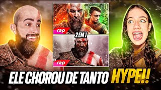 2 em 1 Kratos  7 MINUTOZ God of War React [upl. by Ajim]