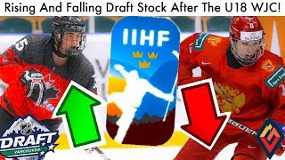 Rising amp Falling Draft Stock After The WJC U18 World Juniors amp 2019 NHL Draft Prospect Talk [upl. by Thornton951]