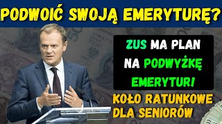 Wielka propozycja ZUS podwójne emerytury gotowe do wysłania na konta seniorów [upl. by Luigino]