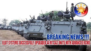 ELBIT SYSTEMS SUCCESSFULLY UPGRADED 44 M113A2 UNITS WITH ADVANCED RCWS [upl. by Vine]