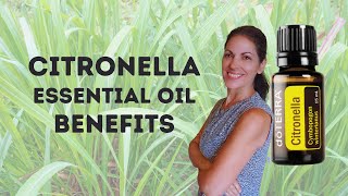 Citronella Essential Oil Benefits [upl. by Eecak]