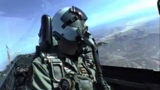 FA18 Hornet Dogfight Kill on Mig21 Plus Bombing Gulf War [upl. by Rimahs644]