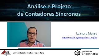 Eletrônica Digital  Análise e Projeto de Contadores Síncronos [upl. by Haramat]