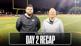 Elite 11 Recap Jones St Clair amp McDaniel shine in pro day [upl. by Hanus]