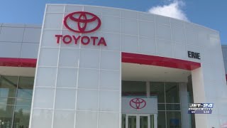 Toyota of Erie hosts grand opening of new showroom [upl. by Eenwat]