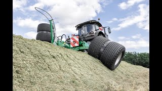 düvelsdorf Silagewalze Seitenverschub [upl. by Nnyluqcaj]