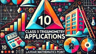 CLASS 10TH MATHS APPLICATION OF THE TRIGONOMETRY PART1 AND EX9 SOLU FOR ENGLISH MEDIUM BY GL SIR [upl. by Oria242]