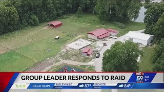 Indiana State Police raid Straitway Truth religious compound in search of missing child [upl. by Eilsel684]