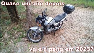 Depois de quase 1 ano ainda vale a pena uma GSR 150 i em 2023 [upl. by Hank597]