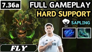 736a  Fly TREANT PROTECTOR Hard Support Gameplay 32 ASSISTS  Dota 2 Full Match Gameplay [upl. by Yelats]