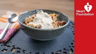 Bircher Muesli Recipe  Heart Foundation NZ [upl. by Llertnad18]