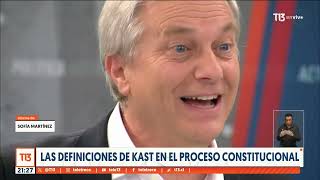 Las definiciones de Kast en el proceso constitucional [upl. by Threlkeld]