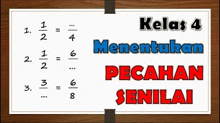 CARA MENENTUKAN PECAHAN SENILAI [upl. by Newby]