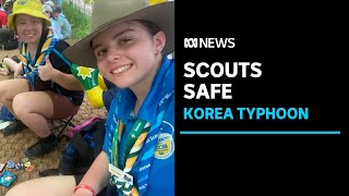 Australian scouts safely evacuated to Seoul praised for determination and teamwork [upl. by Ardnuasal]