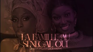 Diarra Sylla  LA FAMILLE AU SENEGAL OUI ft Dior Mbaye  liryco Vídeo  Legendado [upl. by Alledi]