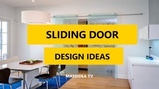 50 Cool Sliding Door Design Ideas for Living Room 2017 [upl. by Powers347]