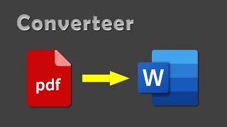 How to Convert PDF to Word [upl. by Wertheimer]