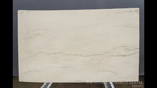 Polaris White polished 30mm slabs Block no 26602 [upl. by Esiuole161]