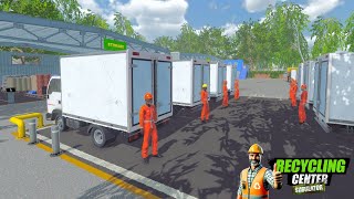 Raising Our Reputation To Top Tiers  Recycling Center Simulator [upl. by Einafets]