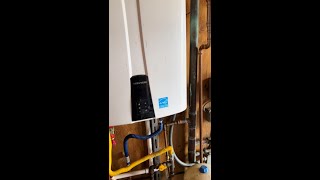 Navien tankless hot water heater error code e110 [upl. by Trembly714]