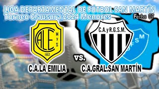 240907 TLDFSM Clausura F07 9naDiv  CALa Emilia vs CARGralSan Martín [upl. by Carlynn368]