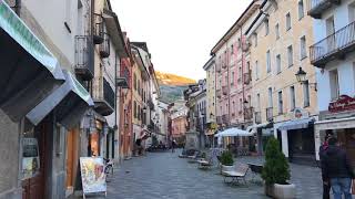 Historic Centre of Aosta Italy [upl. by Nnoved723]