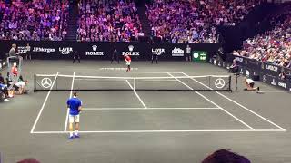 05 Roger Federer vs Nick Kyrgios Laver Cup 2018 Chicago [upl. by Arek]