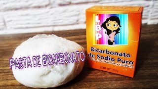 Porcelana FRIA BICARBONATO FACIL Y RAPIDA 3 INGREDIENTES  SODA CLAY EASY [upl. by Notwal683]