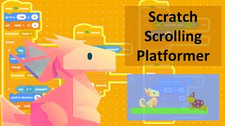 How to make a Scrolling Platformer in Scratch [upl. by Dulce]