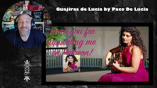 Gohar Vardanyan  Guajiras de Lucia by Paco De Lucia  Reaction with Rollen [upl. by Amocat]