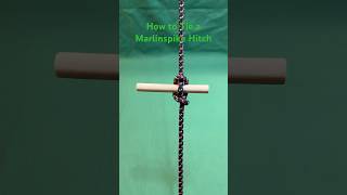 How to Tie a Marlinspike Hitch [upl. by Enitnelav137]