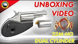 North American Arms 22MHG dual cylinder Unboxing PT1 [upl. by Eetnahs420]