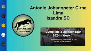 Antonio Johannpeter Cirne Lima  Isandra SC 19102024 [upl. by Thamora]