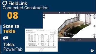 FieldLink Tips 8 Scan to Handrail Fabrication in 20 minutes [upl. by Reisch]