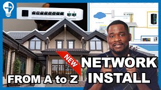 Installing a Home Network in My New Home 🏠  Video 1 Unboxing amp Design [upl. by Rutherford446]