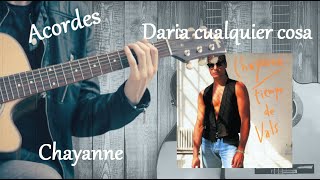 Daria cualquier cosa Chayanne acordes [upl. by Merrie]