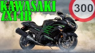 KAWASAKI ZZR1400 ZX14R TOP SPEED 300 kmh [upl. by Nahn]