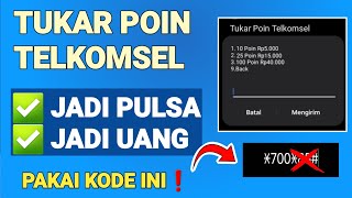 Cara Tukar Poin Telkomsel Jadi Pulsa  Poin Telkomsel Jadi Uang  Poin Telkomsel Jadi Saldo Dana [upl. by Inar]