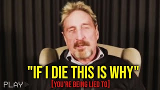 So he recorded this before they klled him he knew too much  John McAfee [upl. by Kristy]