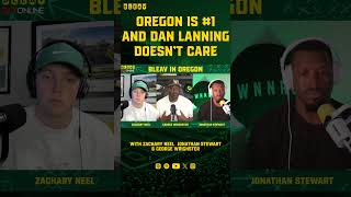 Dan Lanning doesnt care about being 1 in the country Oregon NCAA DanLanning [upl. by Teyut]